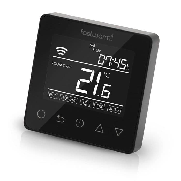 FastWarm Smart WIFI Thermostat (Black)