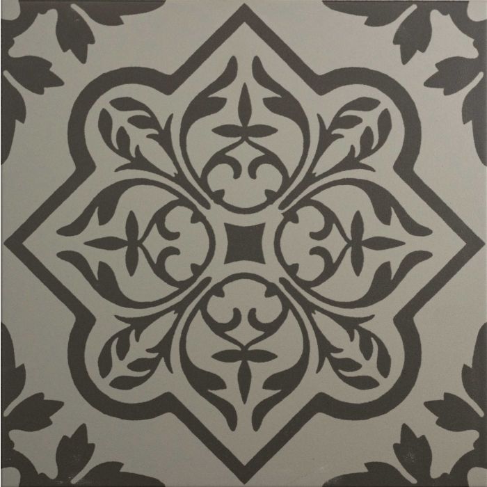 Pentillie Dark Grey on Grey