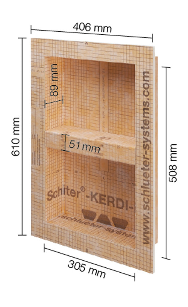 Schluter Kerdi Board Niche