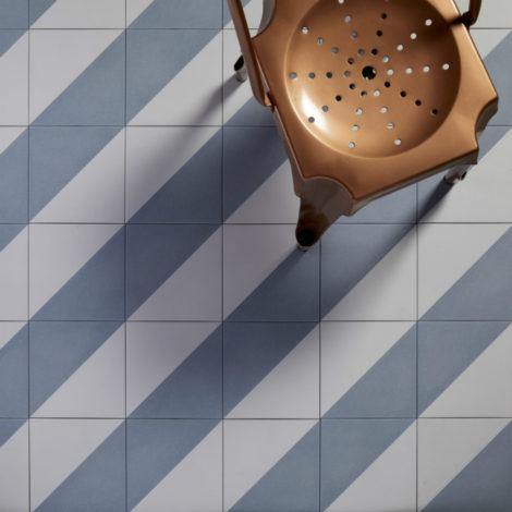 Parisian Cafe Porcelain Tri Blue - European Heritage Ltd.