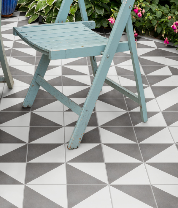 Parisian Cafe Porcelain Tri Black - European Heritage Ltd.