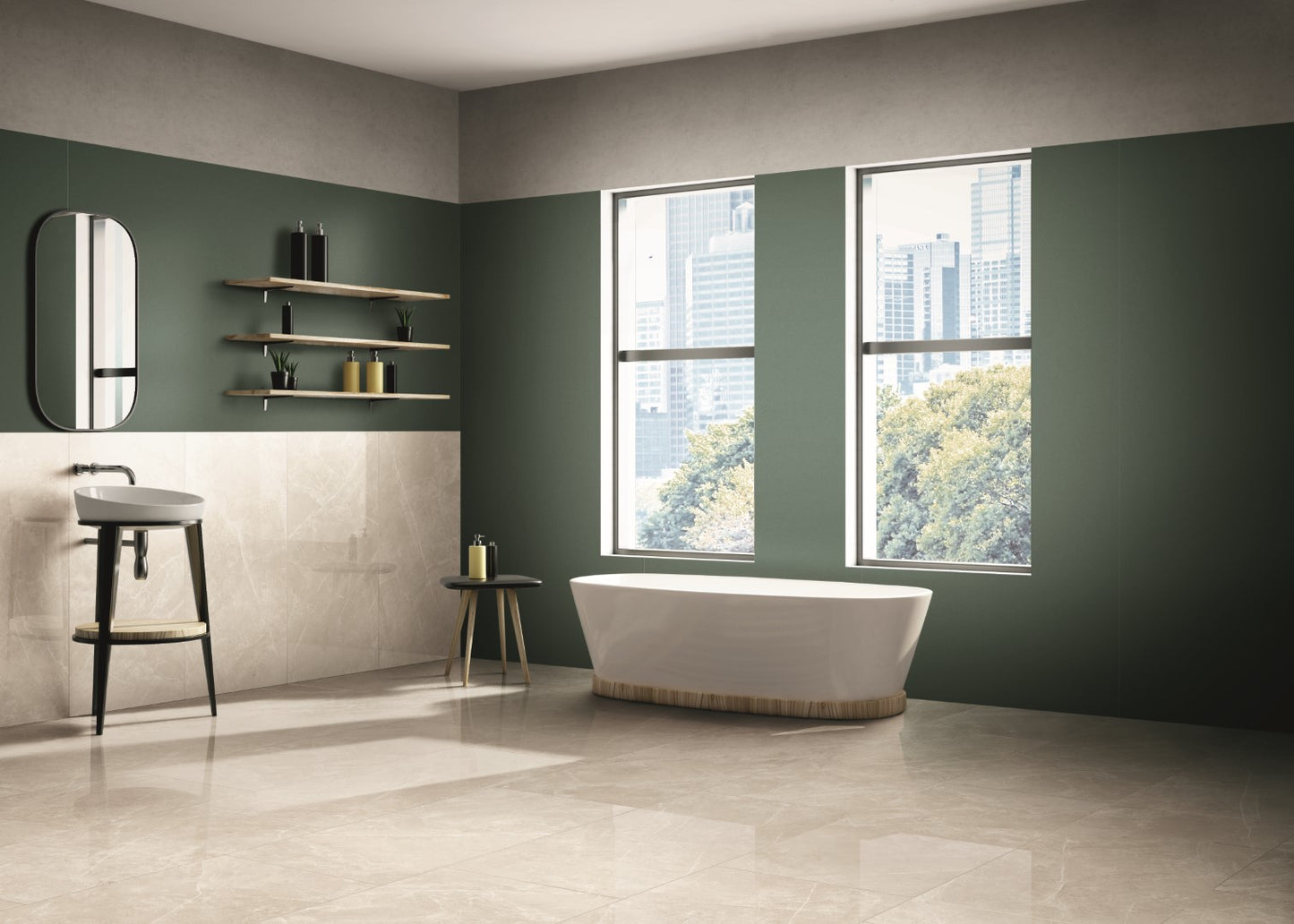 Calma White Dolomia Polished