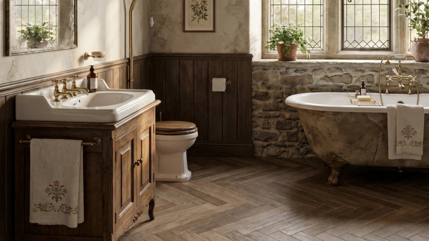 How to add timeless luxury to an unmodernised property