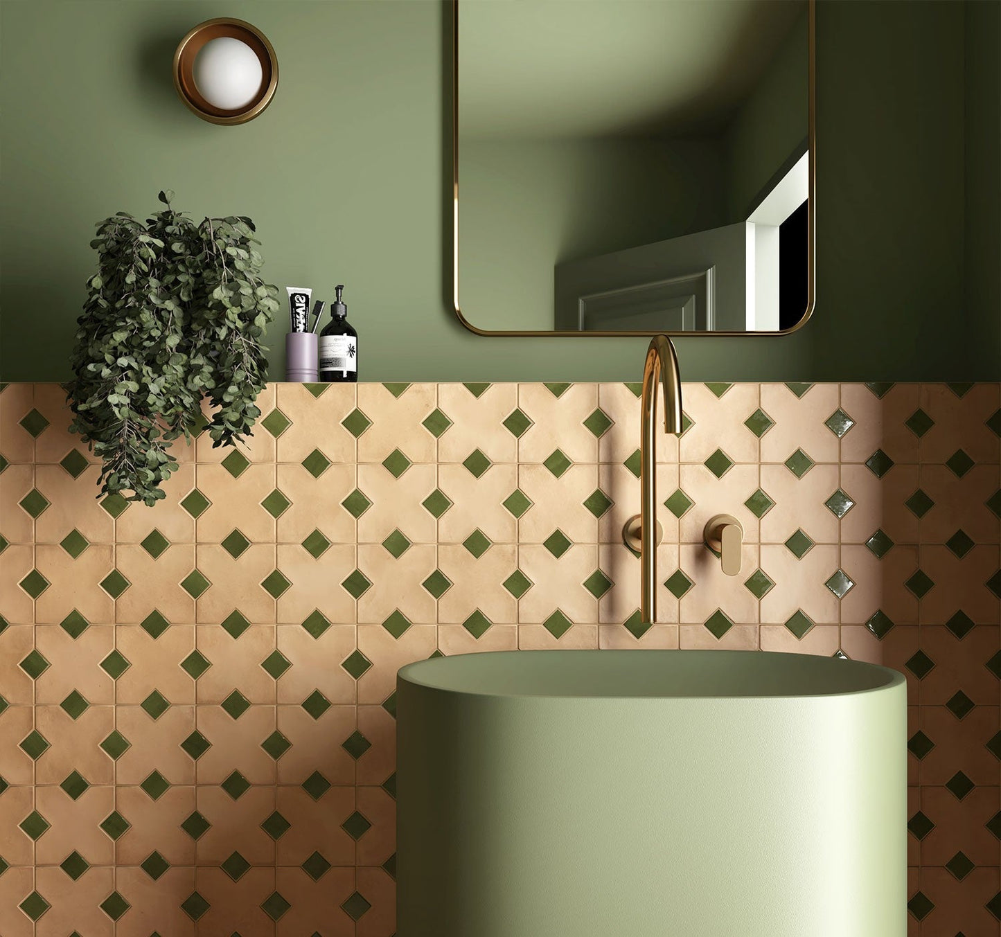 Small Format Bathroom Tiles