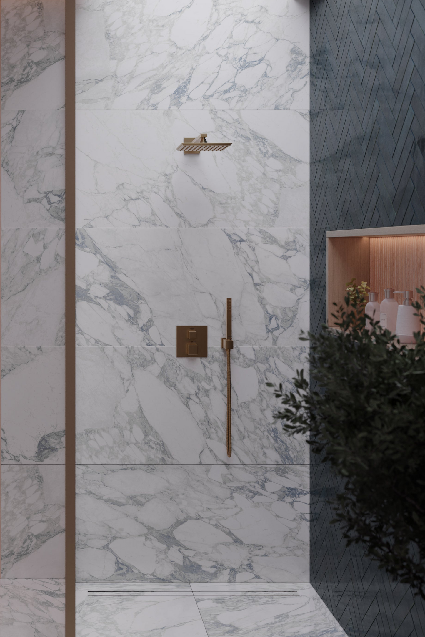 Large Format Bathroom Tiles