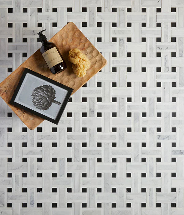 Basketweave Tiles - By European Heritage