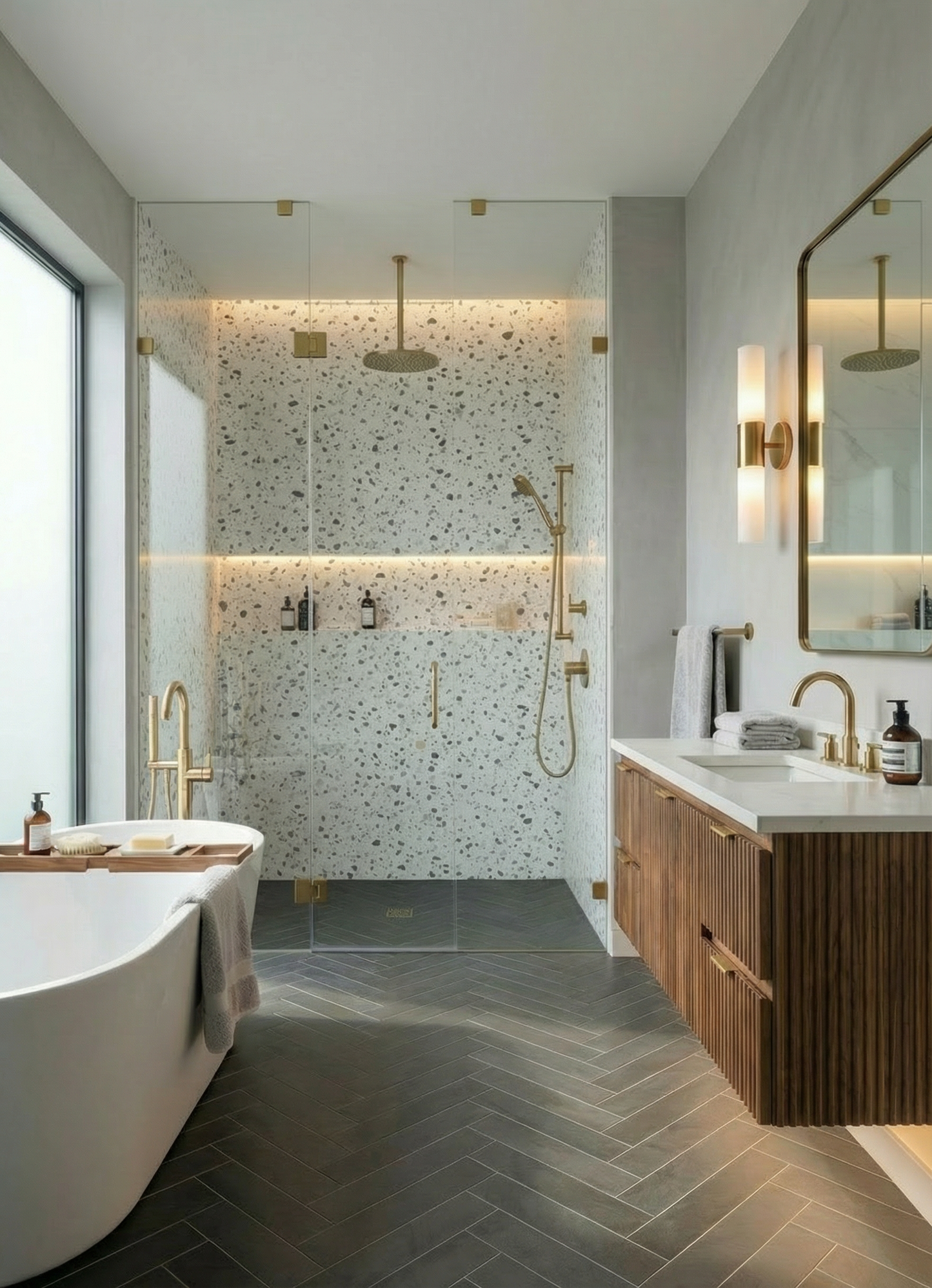 Terrazzo Effect Wall Tiles - By European Heritage
