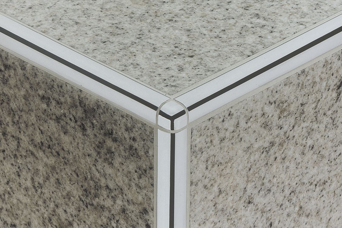 Schluter Rondec RO - Internal Corner Chrome Finished Brass