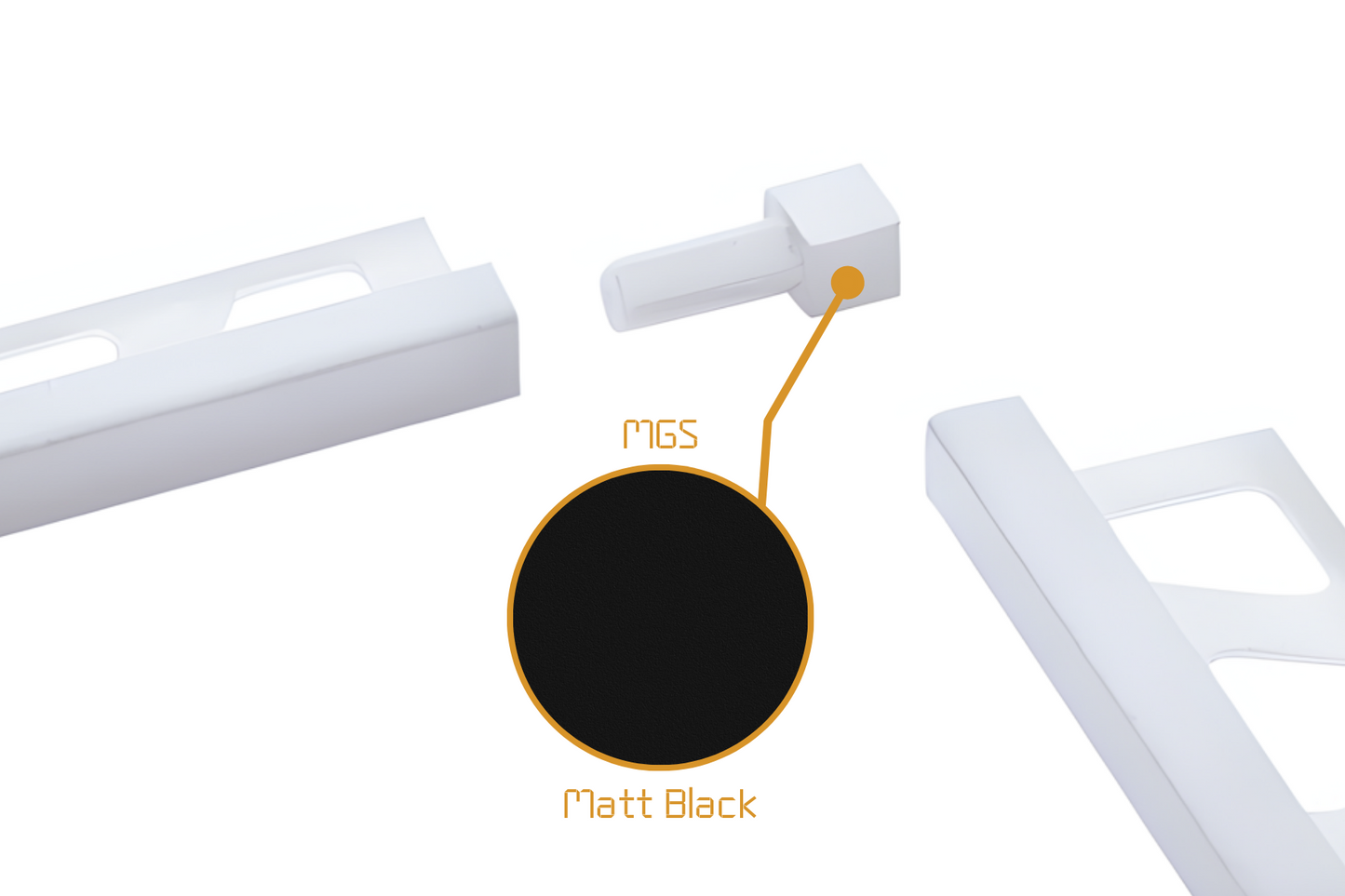 Schluter Quadec Q - Die Cast Internal/External Corner Powder Coated Aluminium
