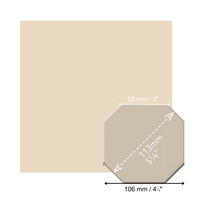 Octagons (Small) - White