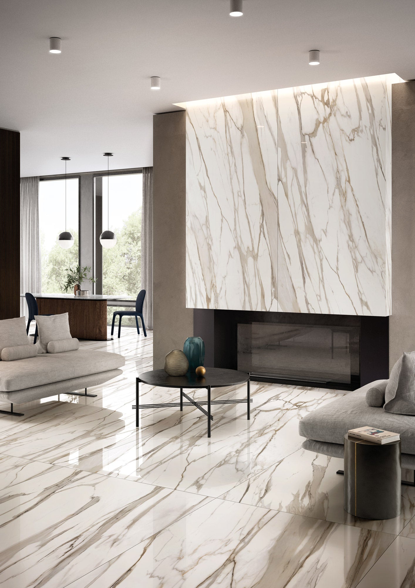 Marmi Calacatta Gold Canova (Full Lappato)
