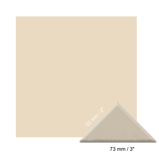 Triangles - White