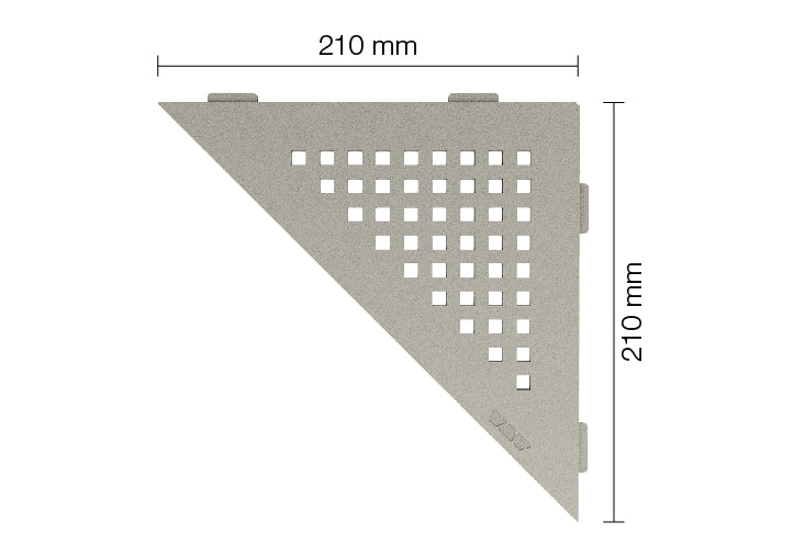 Schluter Shelf E S1 Square Design