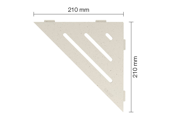 Schluter Shelf E S1 Wave Design