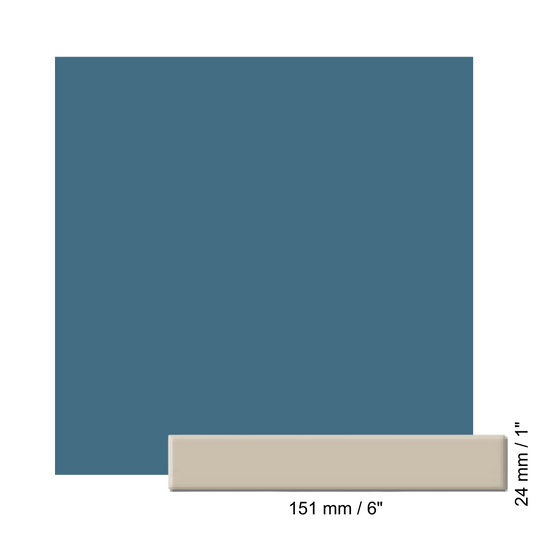 Rectangles - Pugin Blue