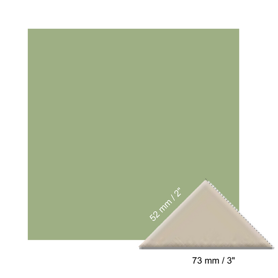Triangles - Spring Green