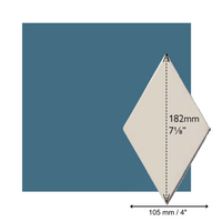 Diamonds - Pugin Blue