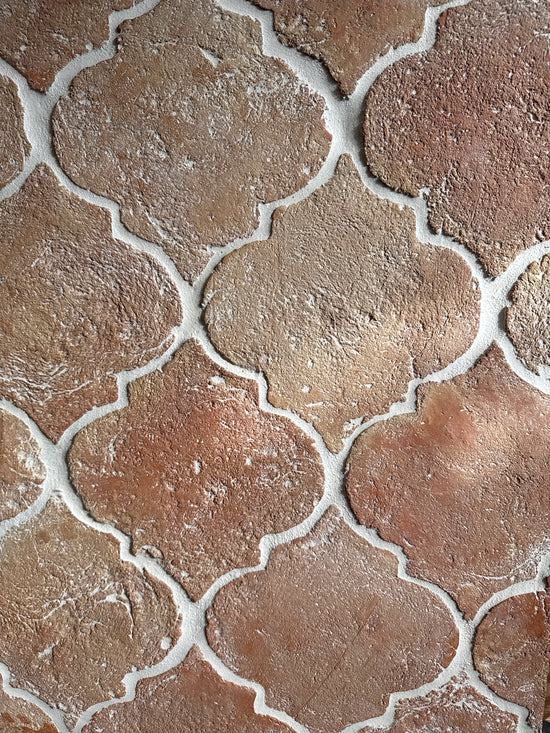 Claybourne Handmade Arabesque Terracotta