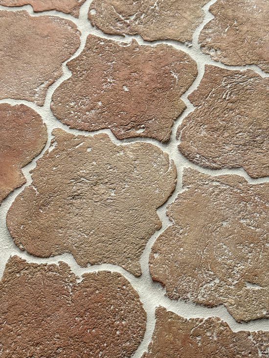 Claybourne Handmade Arabesque Terracotta