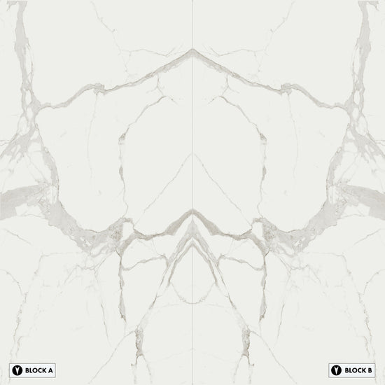 Marmi Marble Statuario Bookmatched (Glossy)