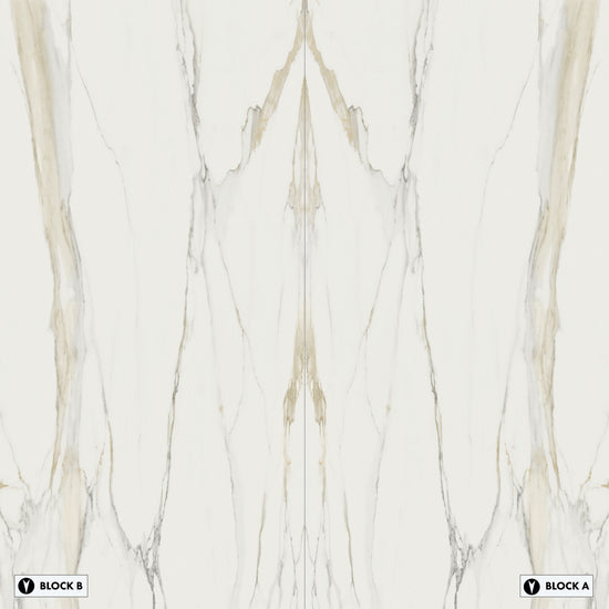 Marmi Marble Calacatta Gold Bookmatched (Matte)