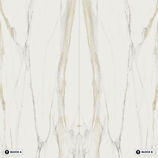 Marmi Marble Calacatta Gold Bookmatched (Matte)