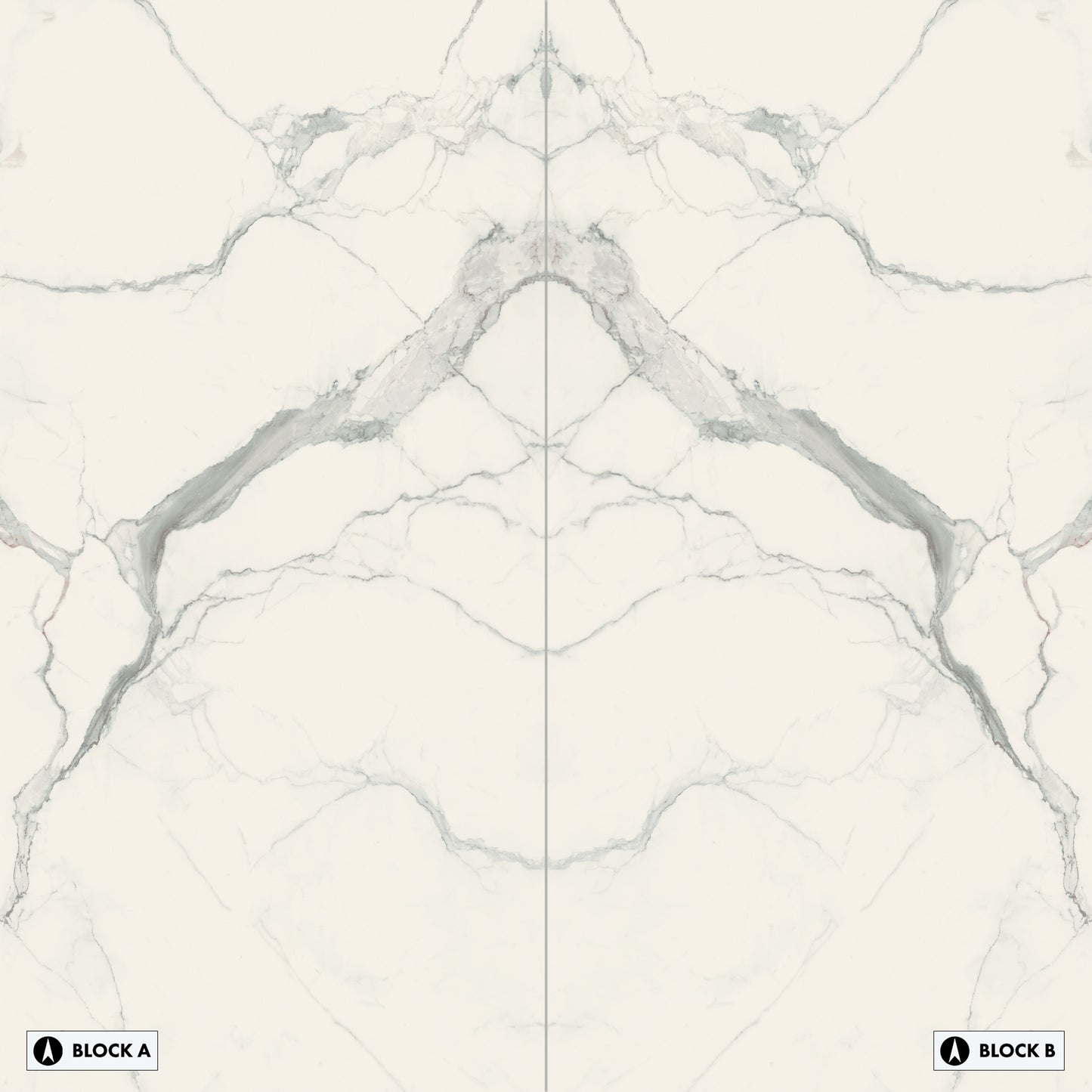 Marmi Statuario Bookmatched (Soft)