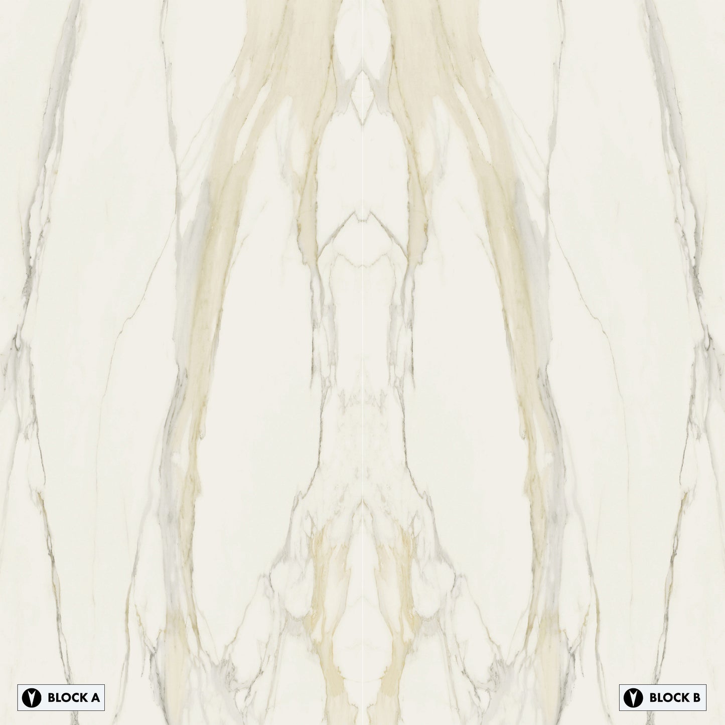 Marmi Calacatta Gold Bookmatch (Glossy)