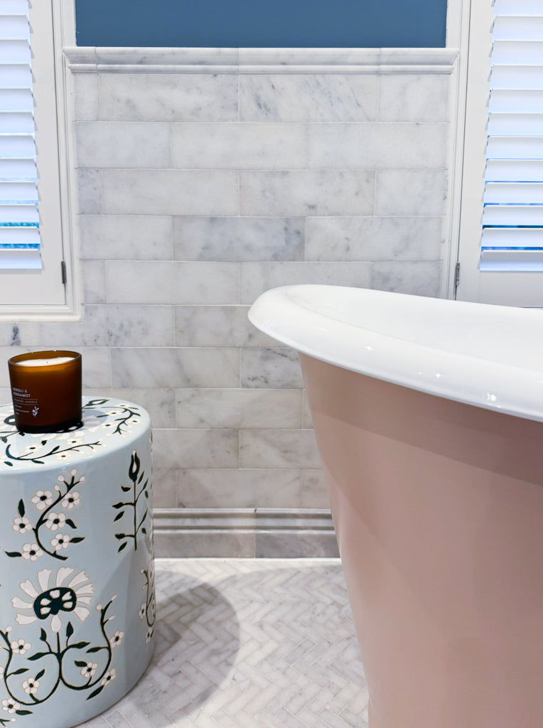Alpi Carrara Marble Honed Dado