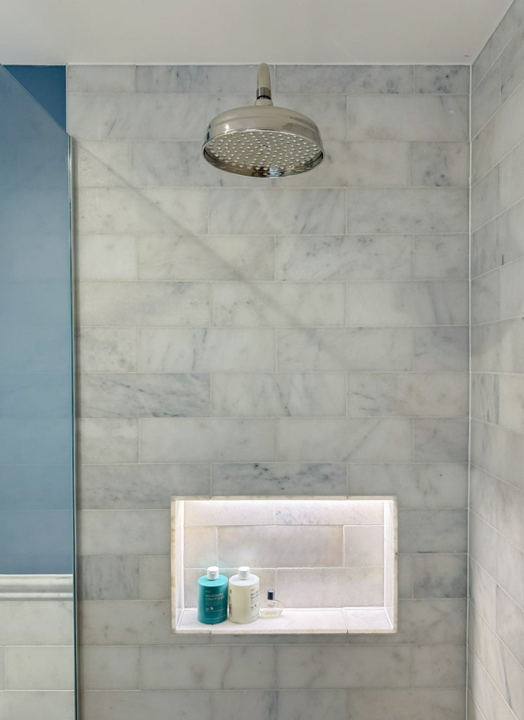 Alpi Carrara Marble Honed Brick