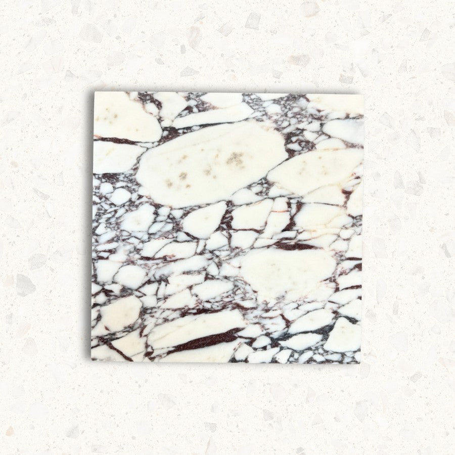Calacatta Viola Marble Honed Square