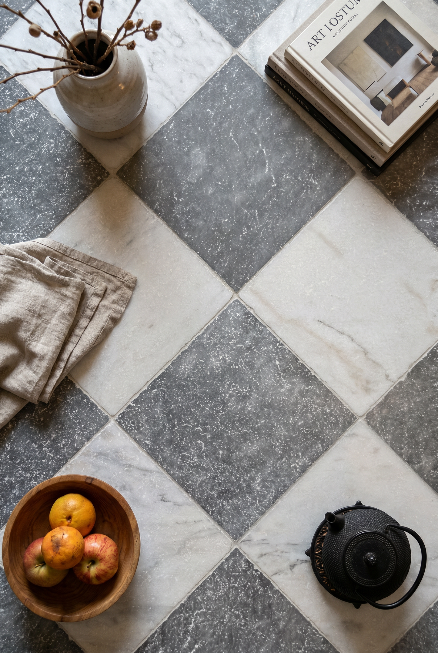 Alpi Carrara Marble Tumbled Square