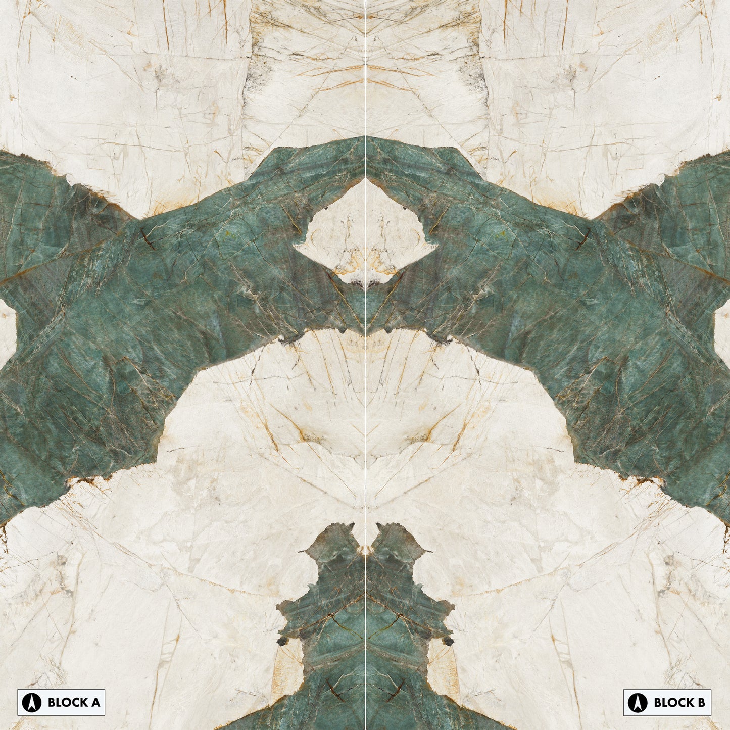 Marmi Aqua Bookmatched (Matte)