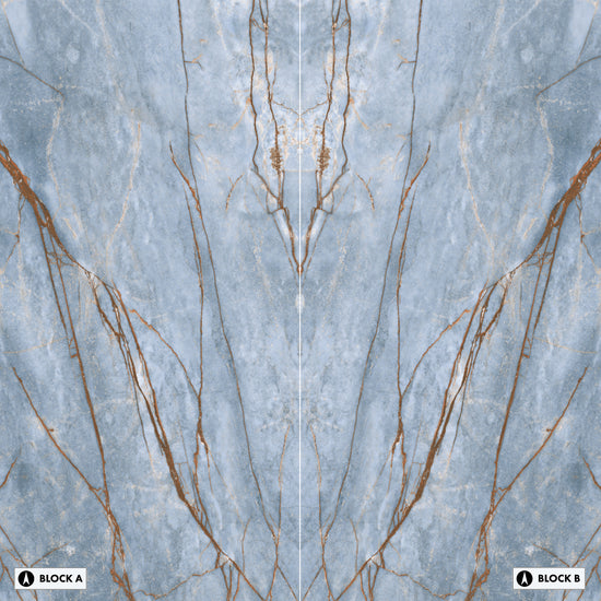 Marmi Azure Bookmatched (Matte)