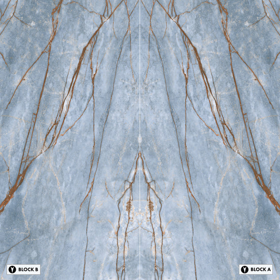 Marmi Azure Bookmatched (Matte)