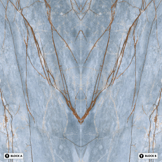 Marmi Azure Bookmatched (Matte)