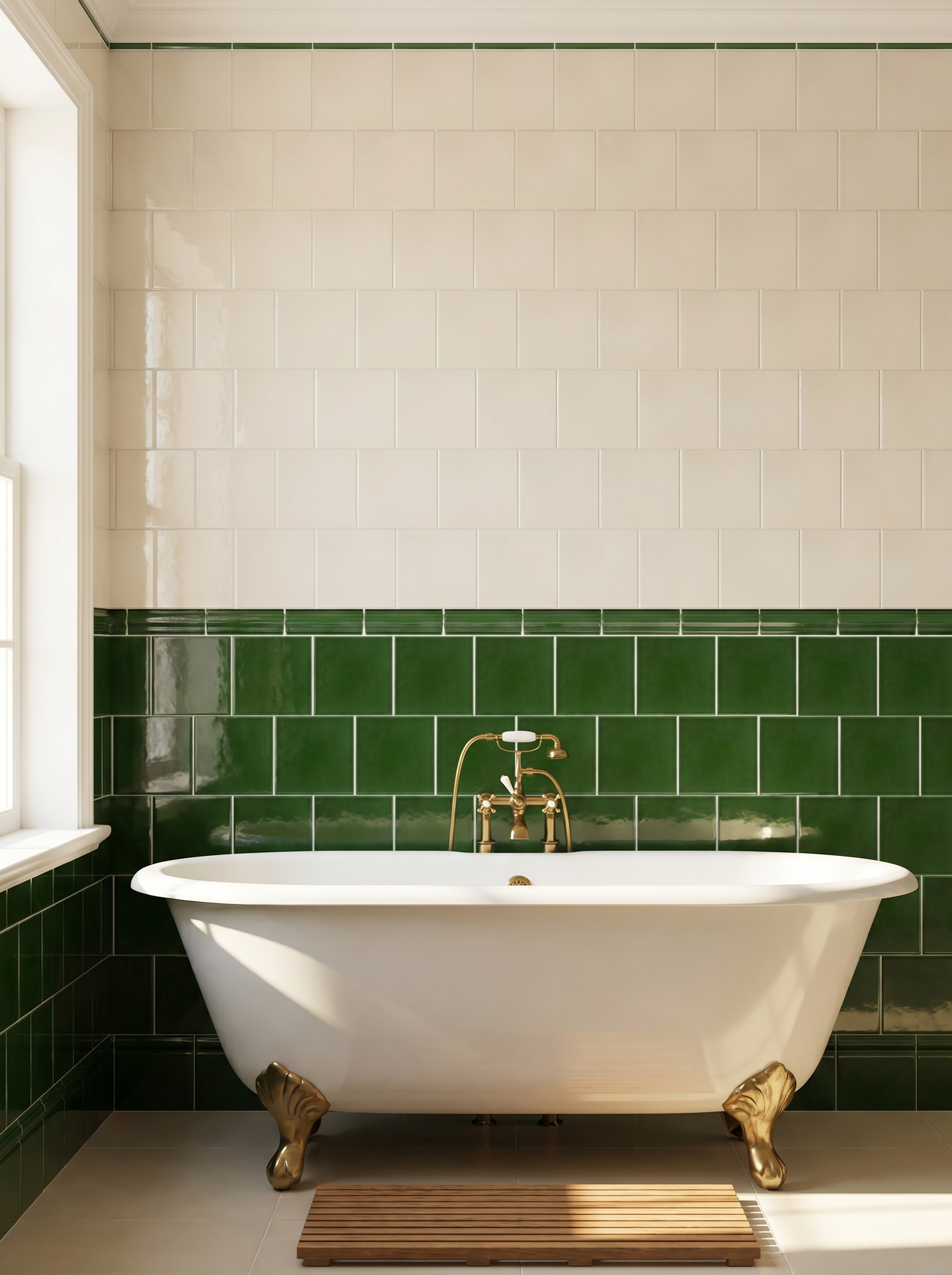 Belgravia Vintage White Gloss Field Tile