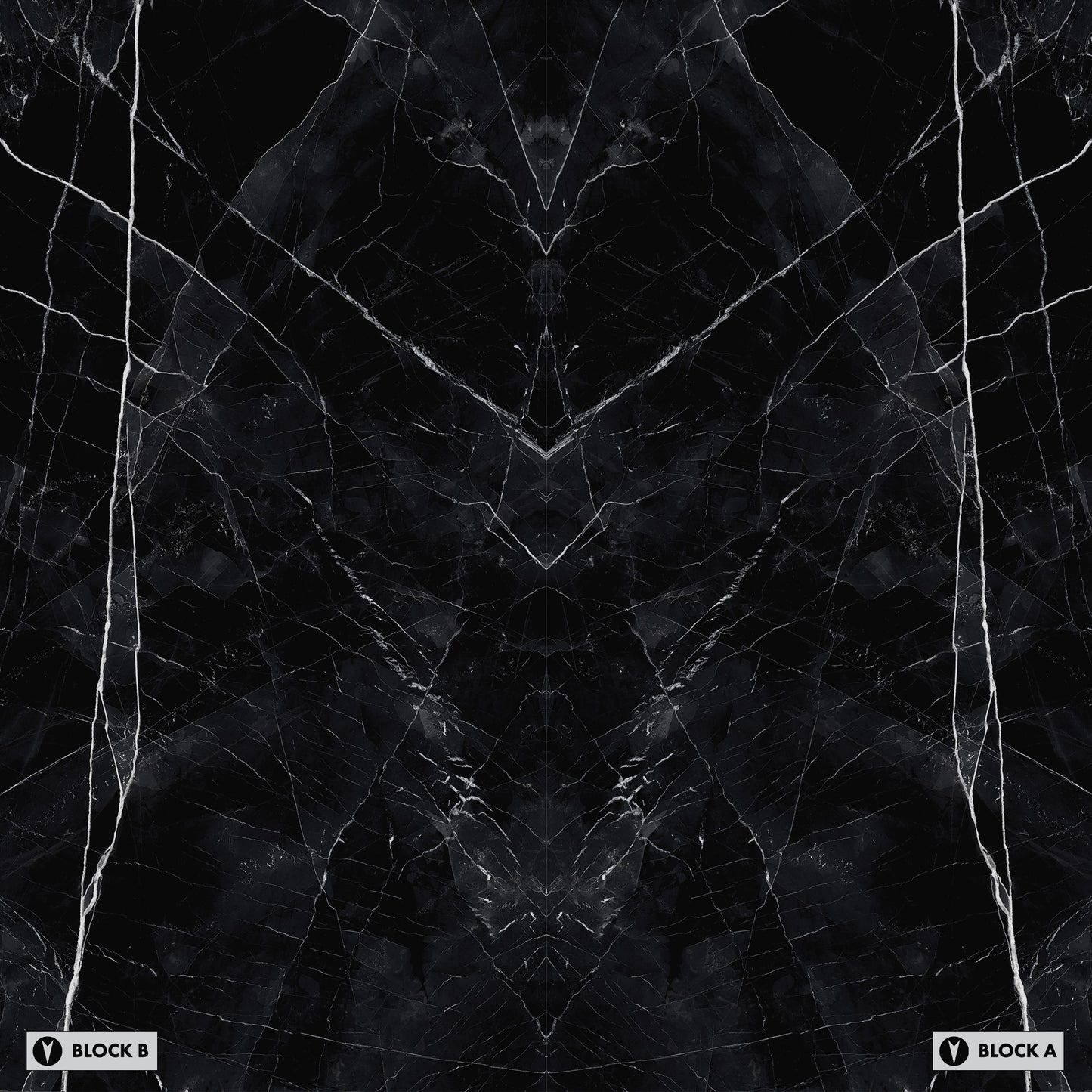 Marmi Calacatta Black Bookmatched (Naturale)