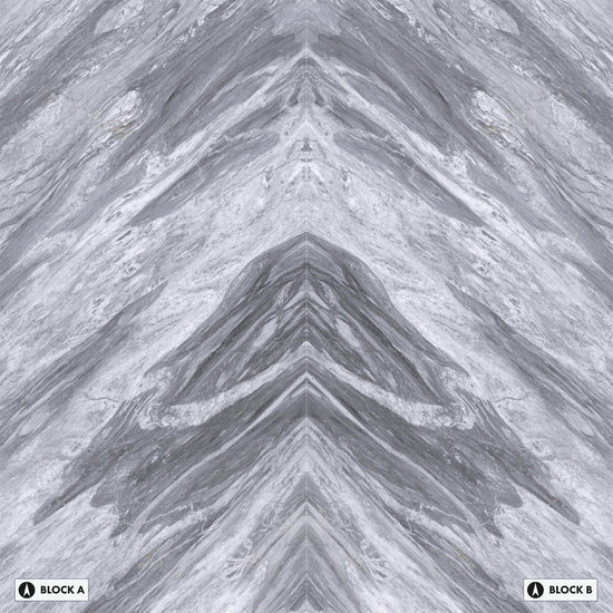 Marmi Bordiglio Manhattan Bookmatched (Naturale)