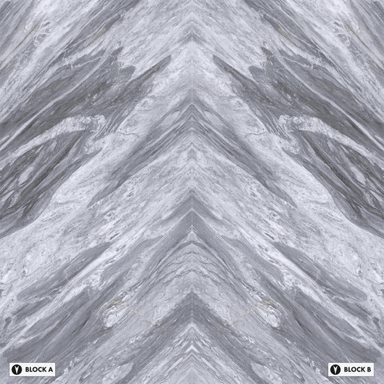 Marmi Bordiglio Manhattan Bookmatched (Naturale)