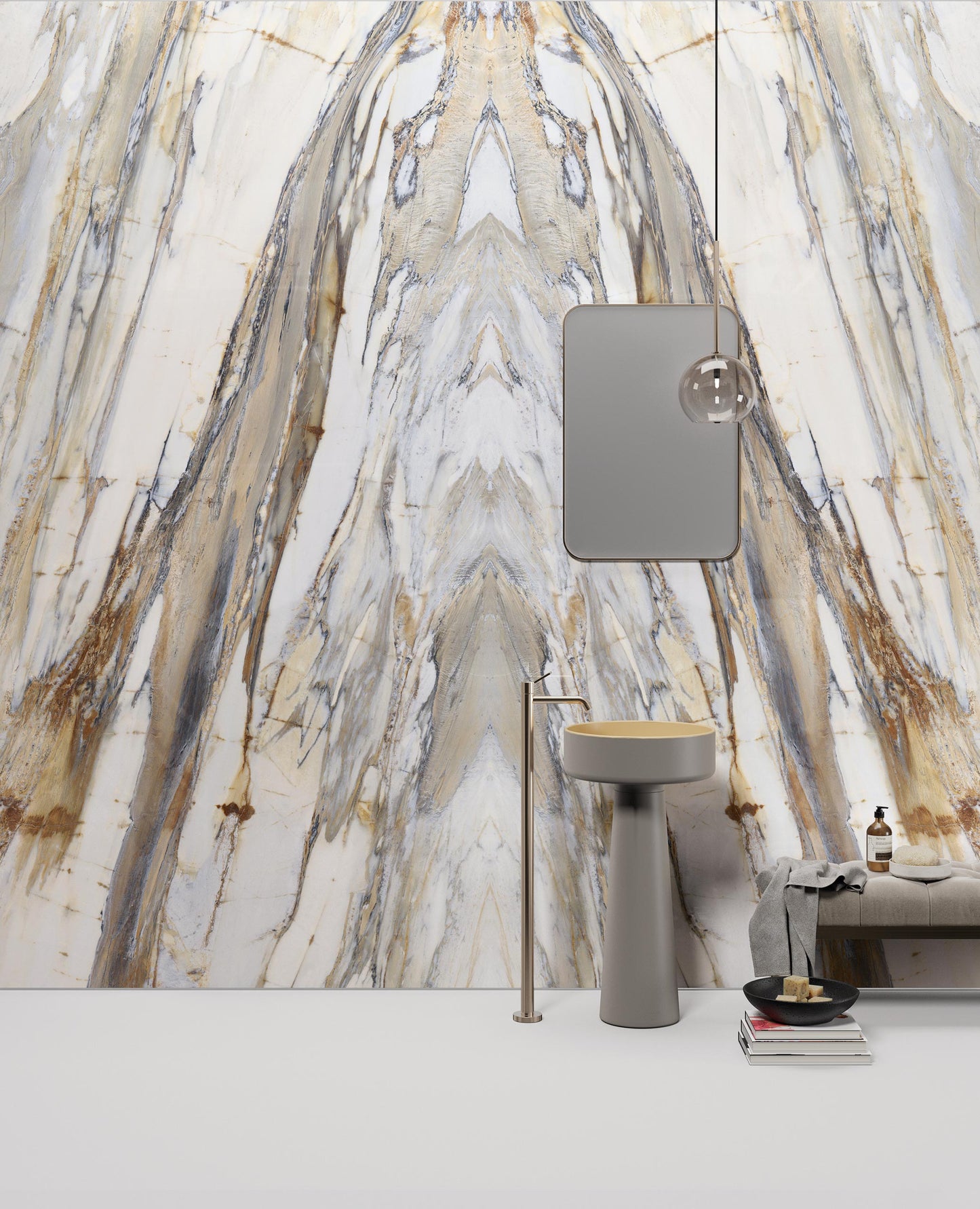 Marmi Calacatta Fossil Bookmatched (Full Lappato)