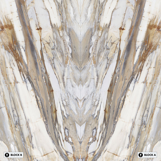 Marmi Calacatta Fossil Bookmatched (Full Lappato)