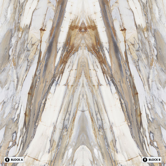 Marmi Calacatta Fossil Bookmatched (Full Lappato)