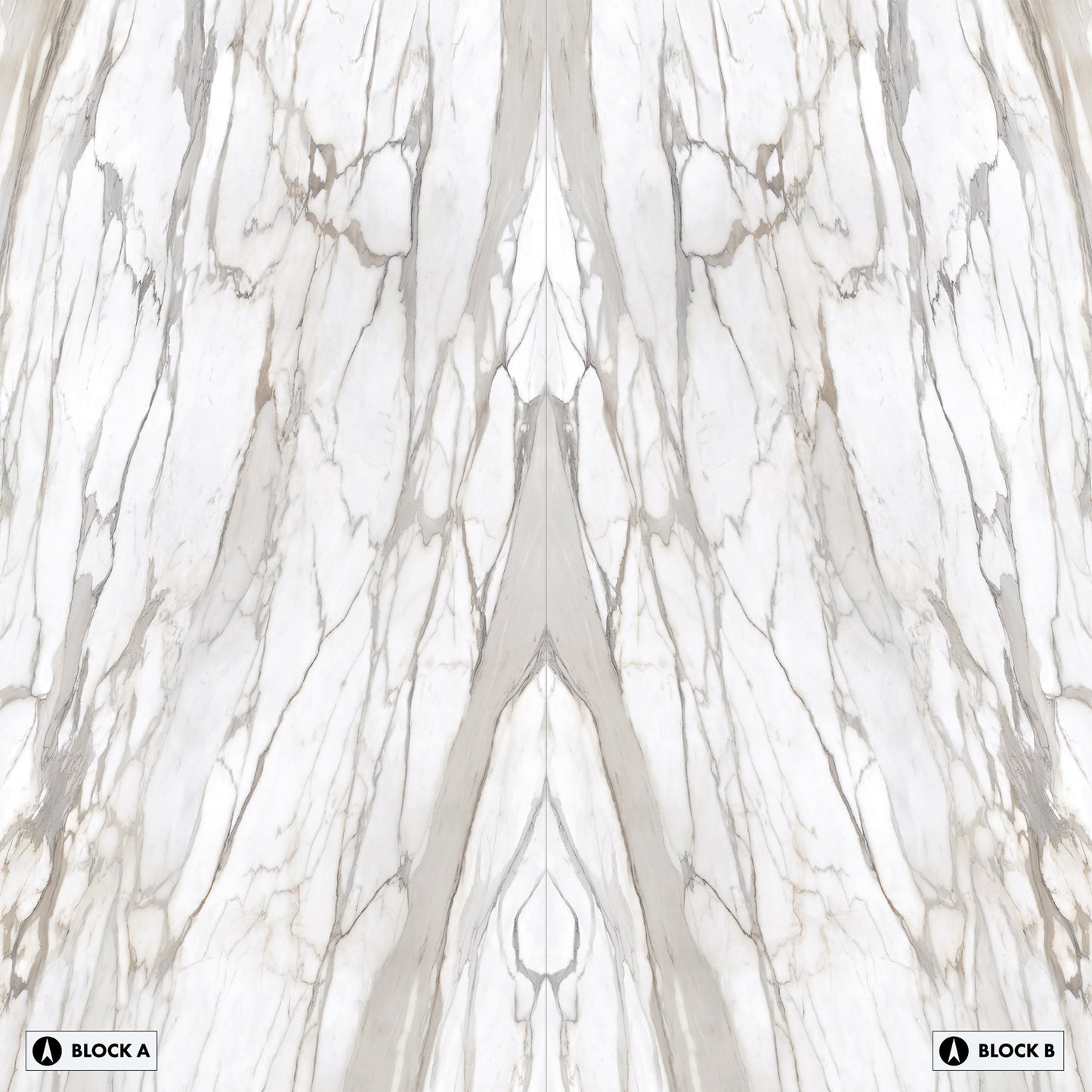 Marmi Calacatta Gold Canova Bookmatched (Full Lappato)