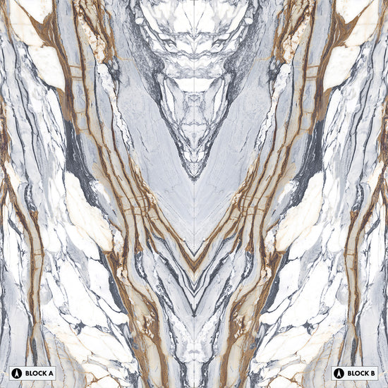 Marmi Calacatta Picasso Bookmatched (Full Lappato)