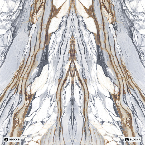 Marmi Calacatta Picasso Bookmatched (Full Lappato)