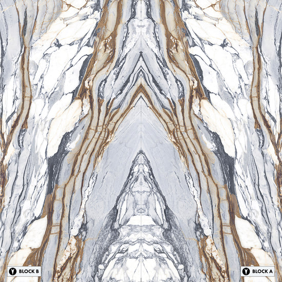 Marmi Calacatta Picasso Bookmatched (Full Lappato)