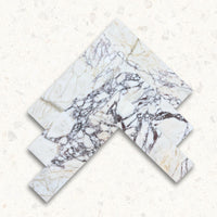 Calacatta Viola Marble Honed Brick