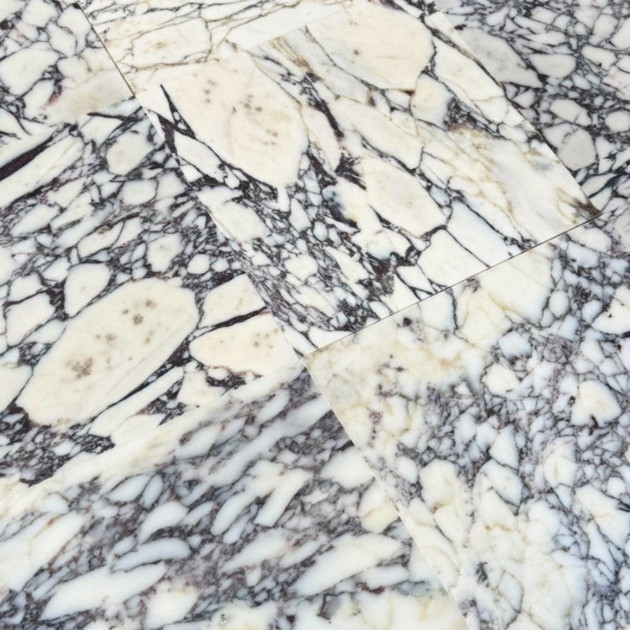 Calacatta Viola Marble Honed Square