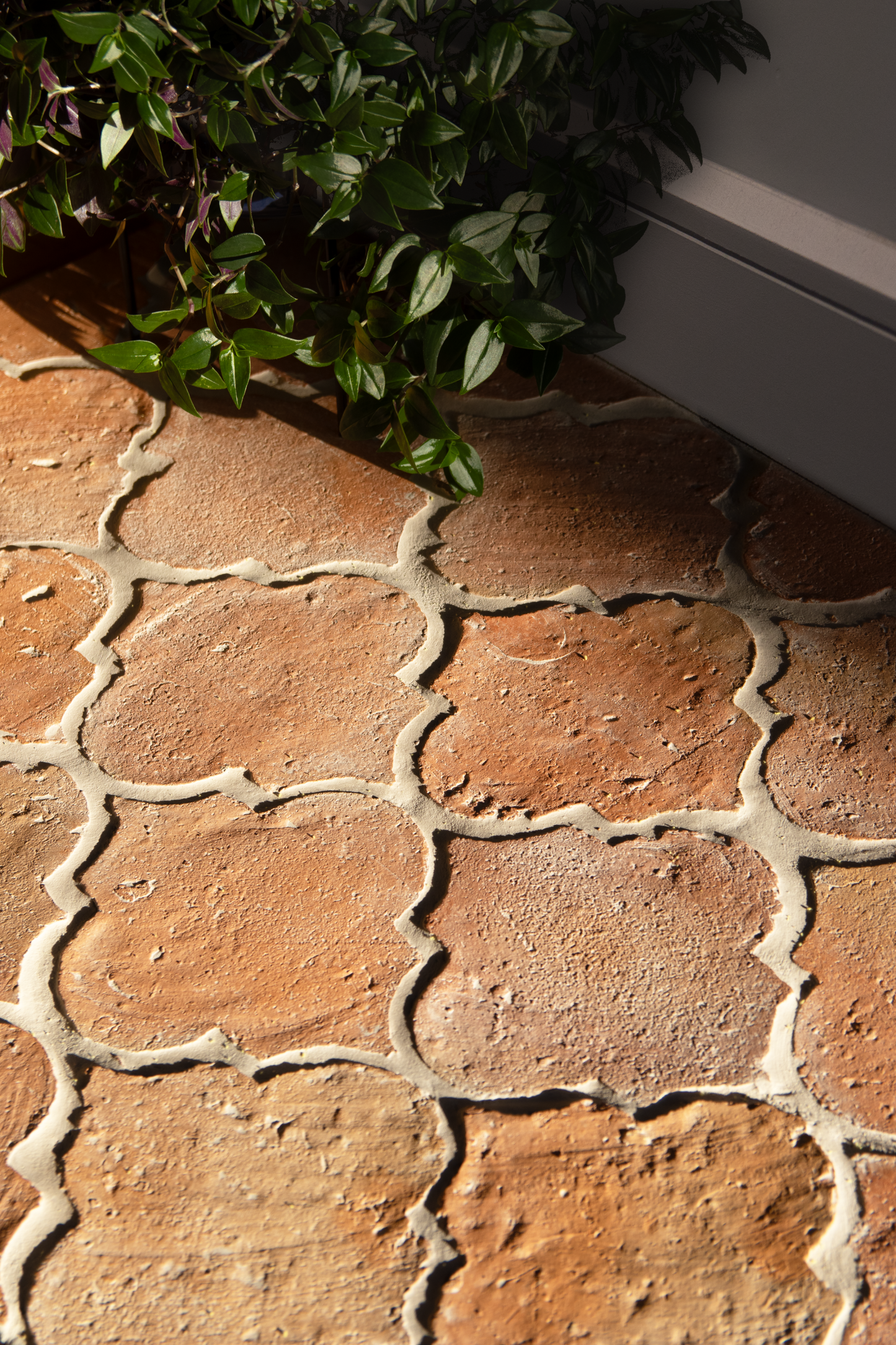 Claybourne Handmade Arabesque Terracotta